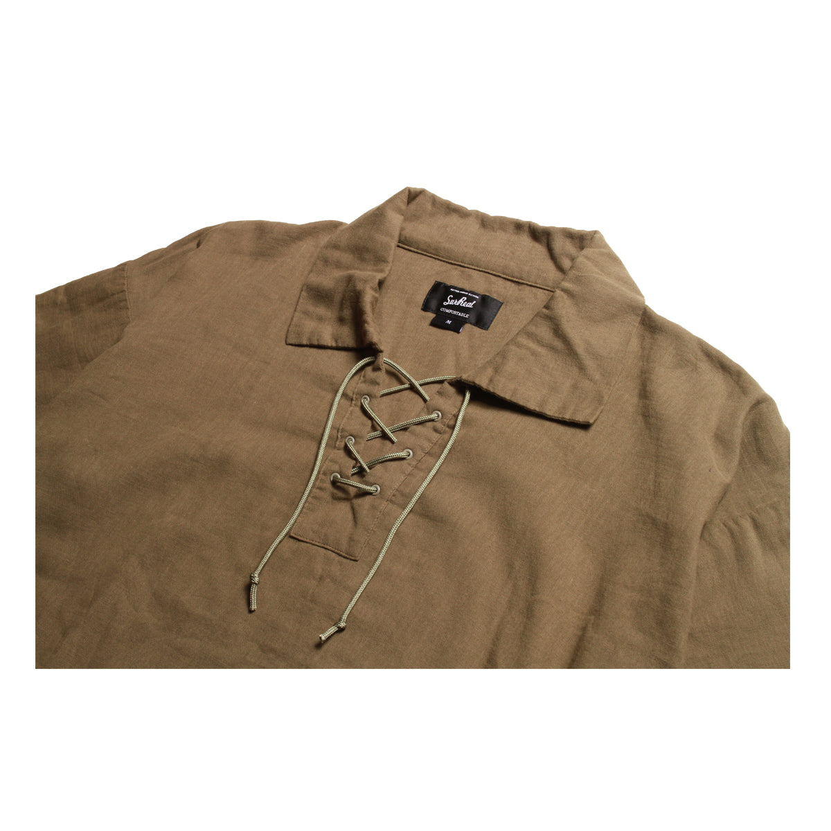 Karim_Lace-Up Pullover Shirt