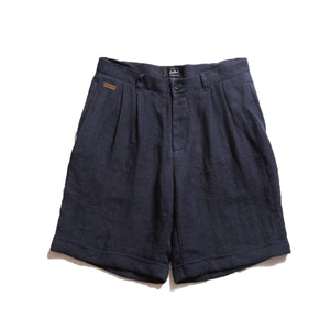 Jose_Linen 2-Tuck Shorts