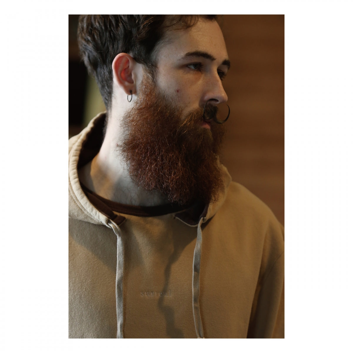 Tucker_Switch Attached Hood Sweat Shirt