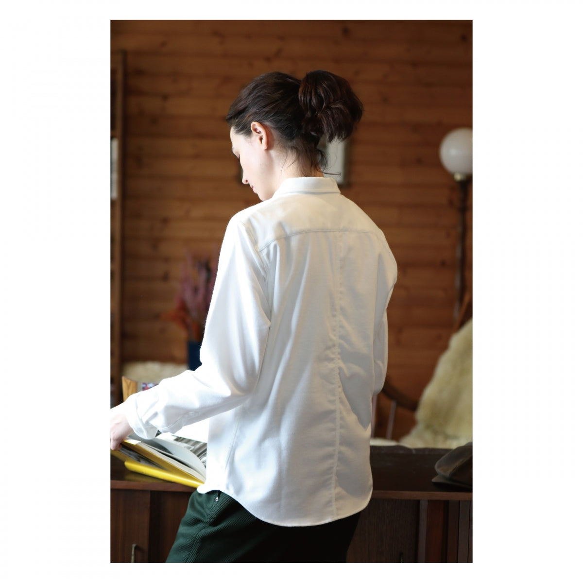 Dante_Small Collar Flannel L/S Shirt