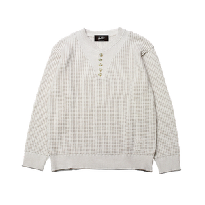 Frankie _ Basic Fit Military Henry Neck Knit
