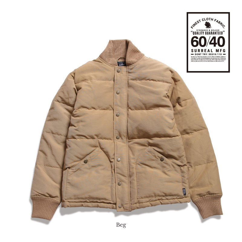 Kiyo_60/40 Cloth Grosgrain Down Jacket